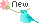 鳥のNEWアイコン 54d-new