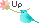 鳥のUPアイコン 54d-up