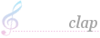 音符のWEB拍手アイコン 60a-clap