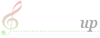 音符のupアイコン 60c-up