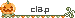 かぼちゃのWEB拍手アイコン 62a-clap