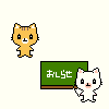 猫のアイコン、イラスト サンプル18