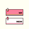 NEW/UP/NEWSアイコン サンプル05