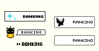 メニューのランキングアイコンまとめ サンプル01