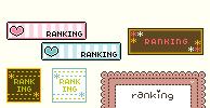 メニューのランキングアイコンまとめ サンプル09