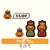 ハロウィンのアイコン、イラスト サンプル33